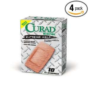  Curad Extreme Hold, X Large, 2 Inches X 3 3/4 Inches (Pack 