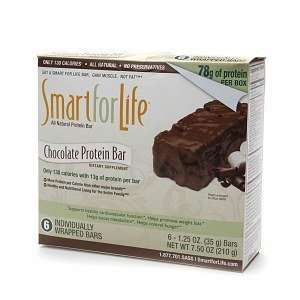  Smart for Life Chocolate Protein Bar, 6 ea Health 