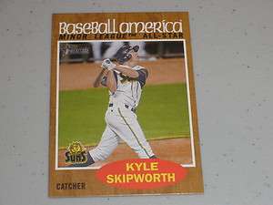 2011 Topps Heritage Minor League 236 Kyle Skipworth SP  