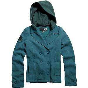    Fox Racing Womens Cryptic Peacoat   X Small/Pine Automotive