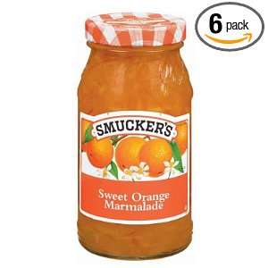 Smuckers Sweet Orange Marmalade, 12 Ounce (Pack of 6)  