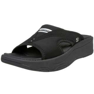 Skechers Tone Ups Electric Slide Sport Sandal Black NWT  