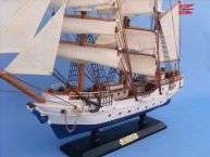 Christian Radich 20 Tall Scale Model Wooden Ship  