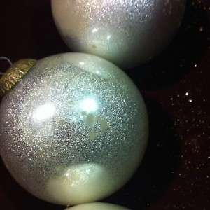Vintage Mercury Glass Christmas Ornaments  