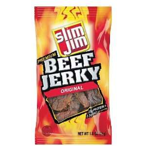 Slim Jim Original Jerky, 1.8 oz, 6 pk  Grocery & Gourmet 