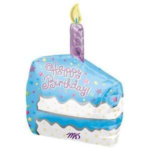  Birthday Balloons  Birthday Cake Slice Super Shape Toys & Games