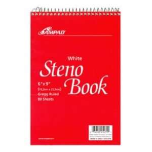  AMPAD Recycled Steno Book, 6x9, 12 pk. /80 sheet Office 