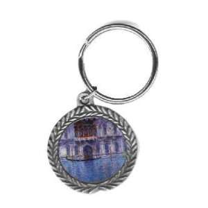  Palazzo By Claude Monet Key Chain