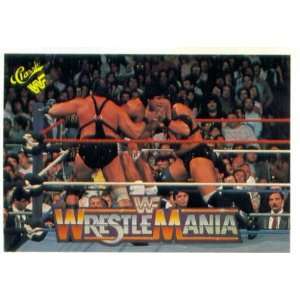1990 Classic WWF Series 2 History of WrestleMania Wrestling Card #67 