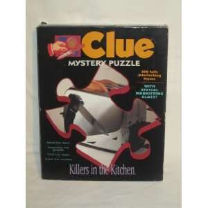  1992 Milton Bradley CLUE Mystery Jigsaw Puzzle  Killers 