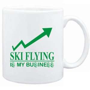 Mug White  Ski Flying  IS MY BUSINESS  Sports  Sports 