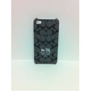 com Coach Black/gray Hard Case/cover Which Fits All Models of Iphone 
