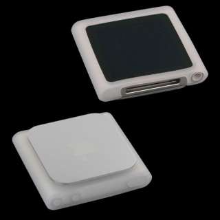 Clear Silicone Skin Case for iPod Nano 6  