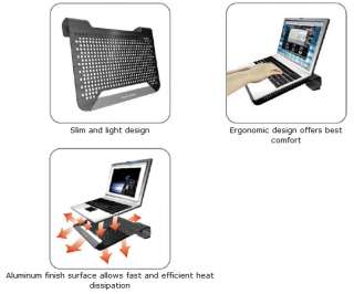   Computer Quiet Cool Notebook Cooling Fan Pad w/ 3 Fans USB  