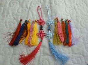 10 cm (4in) CIY Chinese Knotting Tassels (10 pieces)  