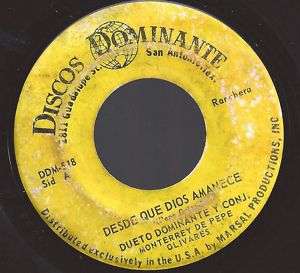 DUETO DOMINANTE Y CONJ. MONTERREY DE PEPE OLIVARES 45  