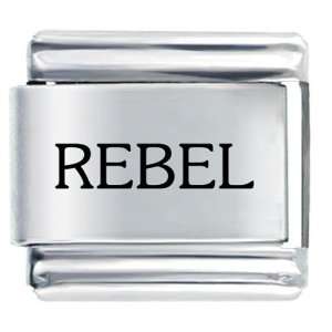  Word Rebel Italian Charms Pugster Jewelry