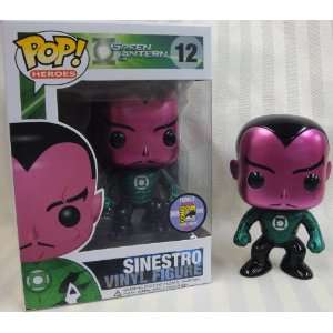  Funko Pop Sinestro Green Lantern Movie Metallic Paint 