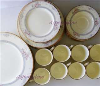 NORITAKE MAGNIFICENCE 5 PIECE PLACE SETTINGS SERVICE FOR 8 STOCK #9736 