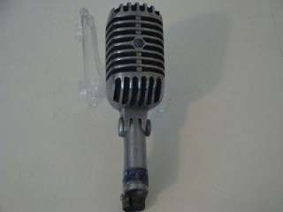 Vintage Early Shure 55S Unidyne Microphone Elvis  