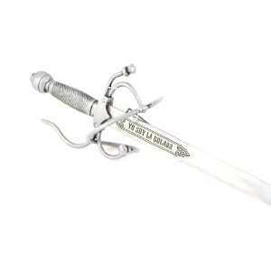  Sword younger rustic Collada Du Cid silver plated grey 