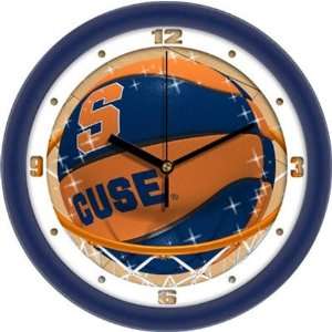   Syracuse Orange SU NCAA 12In Slam Dunk Wall Clock