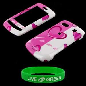  Love Design Snap On Hard Case for LG Xenon GR500 Phone, AT 