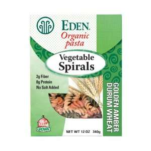  Eden Foods Vegetable Spirals Pasta    12 oz Health 