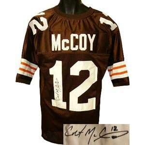 Colt McCoy Signed Cleveland Browns Prostyle Brown Jersey