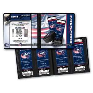  Personalized Columbus Blue Jackets NHL Ticket Album 