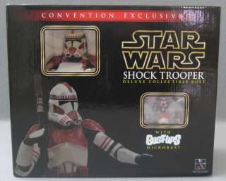 STAR WARS Gentle Giant Shock Trooper Deluxe Mini Bust *NEW* San Diego 