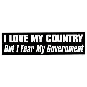 Fear My Government