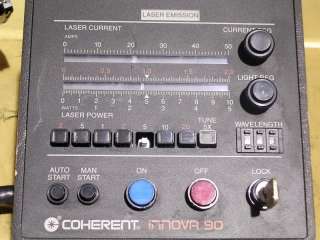 Coherent Dye Laser Model 599 & INNOVA 90 Power Supply  