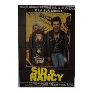 SID AND NANCY (ITALIAN) Movie Poster 
