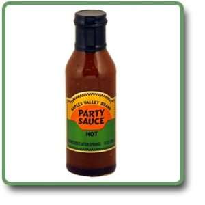 Hot Party Sauce   14 oz. glass bottle. Grocery & Gourmet Food