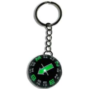 Compass Keychain 3pk