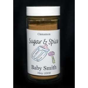 Seasoned With Love Personalized Spice Baby Shower  Kitchen 