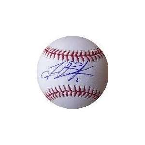  Travis Buck autographed Baseball