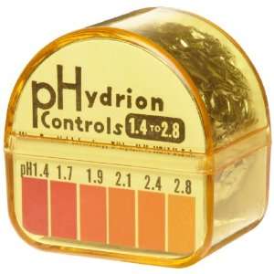 Micro Essential Lab 420 Hydrion Short Range pH Paper Refills, 1.4   2 