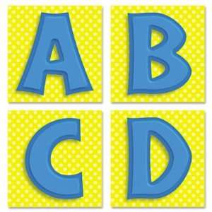  Quick Stick Letters Set   45 Pieces, Blue(sold in packs of 