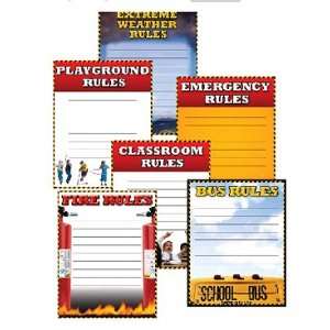   PUBLICATIONS CHEAP CHART 6 PACK GR 2 5 SCHOOL SAFETY
