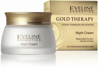 Gold Therapy 35+ Anti Age Night Cream Face Treatment  