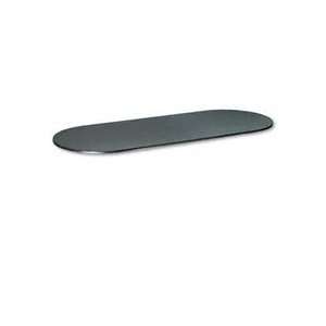  Racetrack Conference Table Top, 120w x 48d, Graphite Gray 