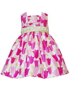 Rare Editions Girls Tulip Shantung Pageant Dress 4T New  