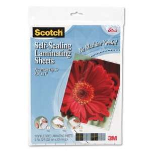  Self Sealing Glossy Laminating Pouches for 8 1/2 x 11 