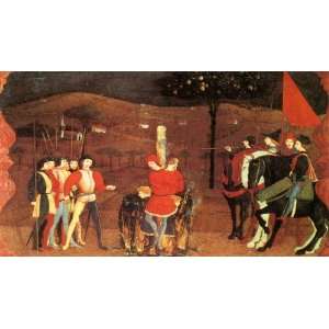   Paolo Uccello   24 x 14 inches   Miracle of the Des