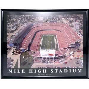 Denver Broncos Mile High Stadium Stadium Picture Sports 