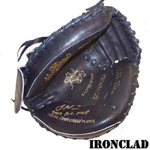 Ironclad Minnesota Twins Joe Mauer Autographed Black Catchers Glove 
