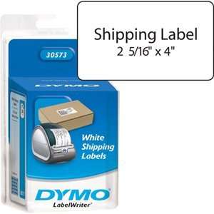  label, Dymo 2 1/8x4, White Shippi
