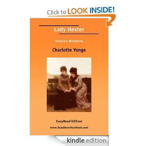 Lady Hester or, Ursulas Narrative Charlotte M. Yonge  
